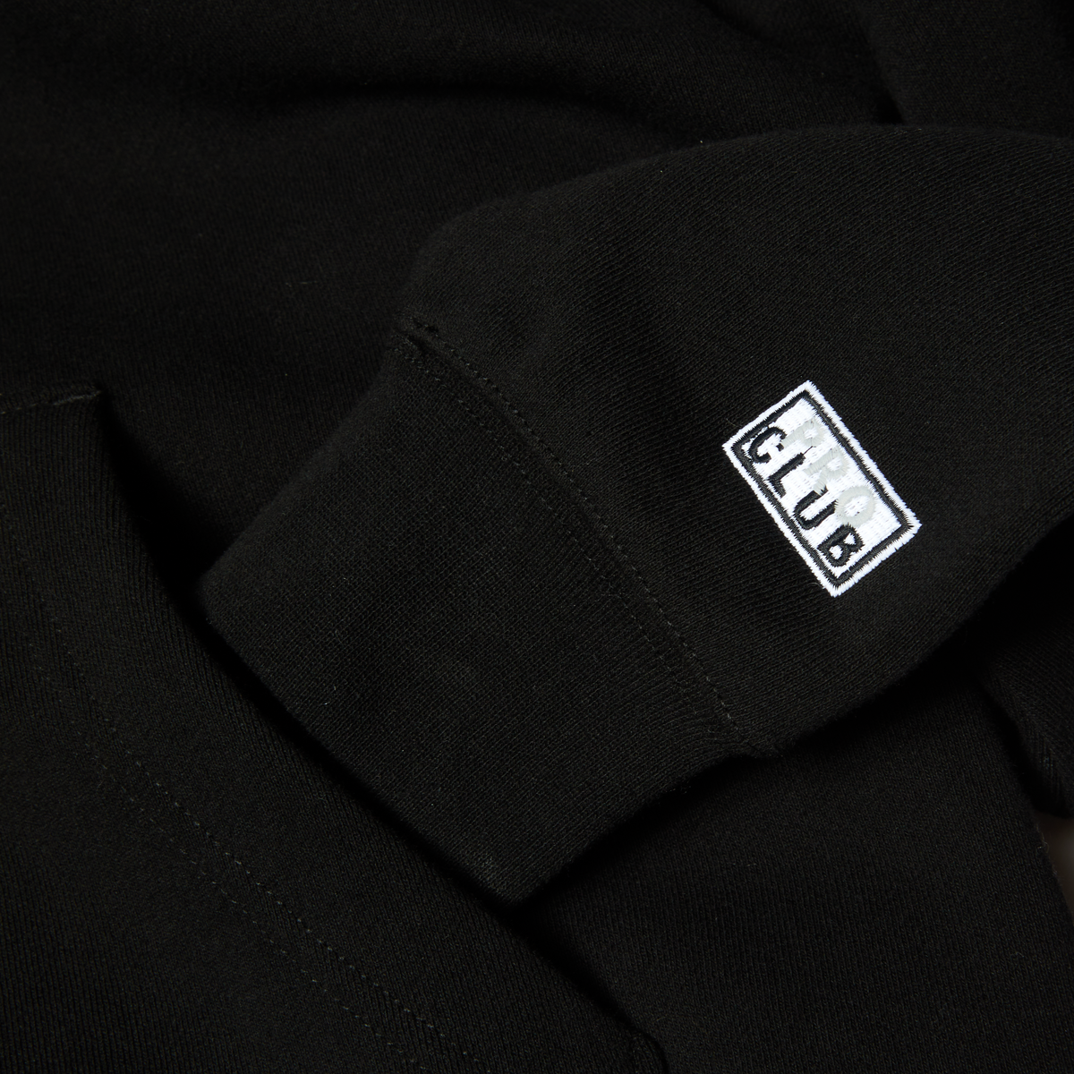 Huf x PROCLUB Heavyweight Hoodie Black