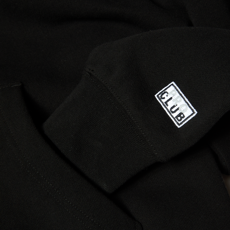 Huf x PROCLUB Heavyweight Hoodie Black