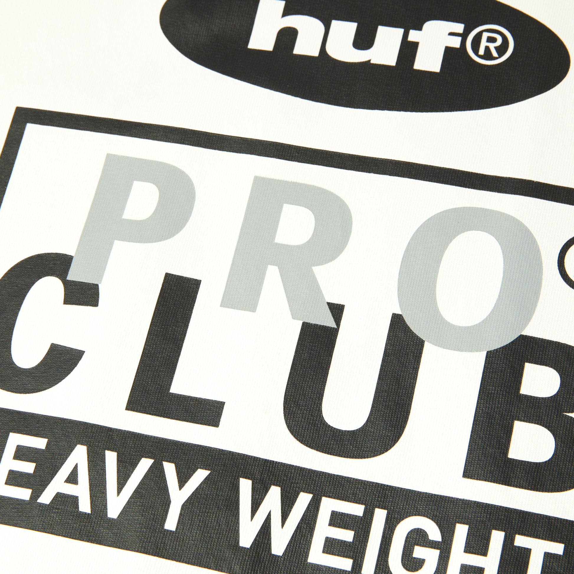 Huf x PROCLUB Heavyweight T-Shirt White