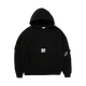 Huf x PROCLUB Multi Pocket Hoodie Black