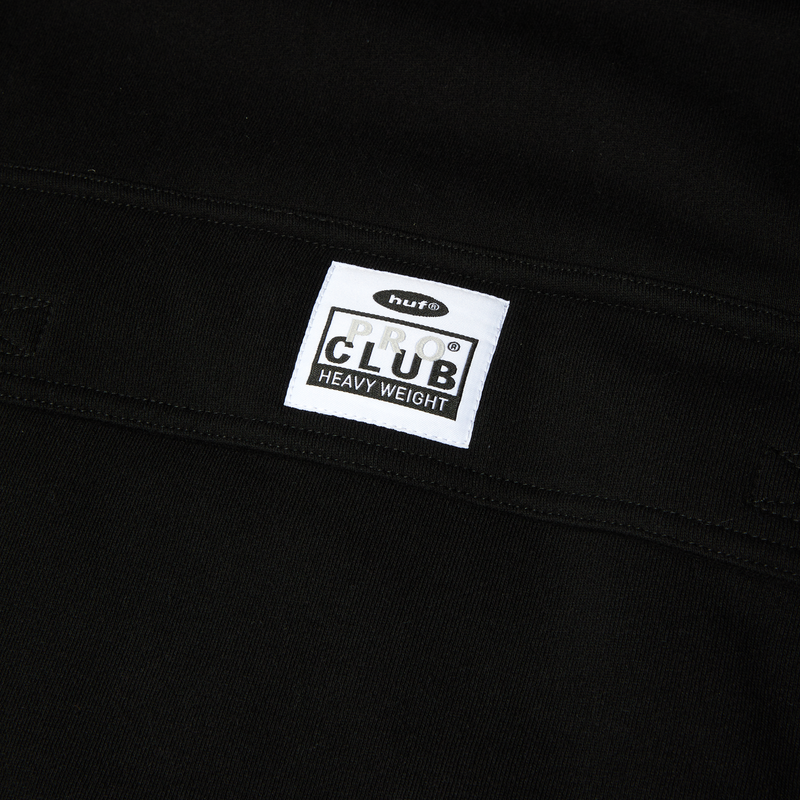 Huf x PROCLUB Multi Pocket Hoodie Black