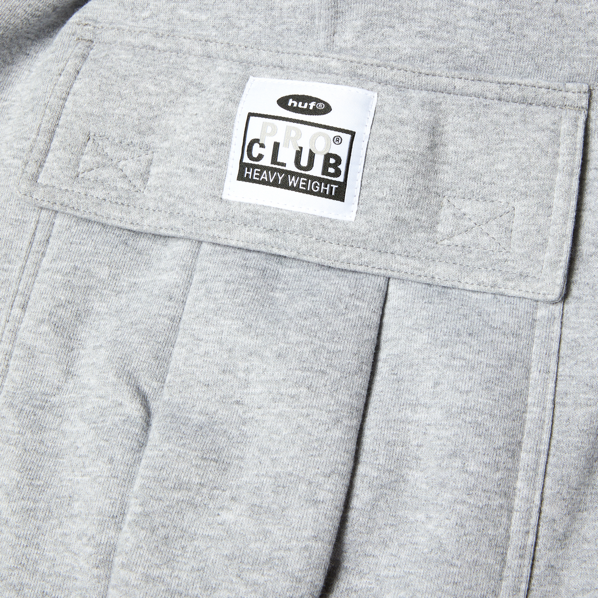 Huf x PROCLUB Multi Pocket Pant Heather Grey
