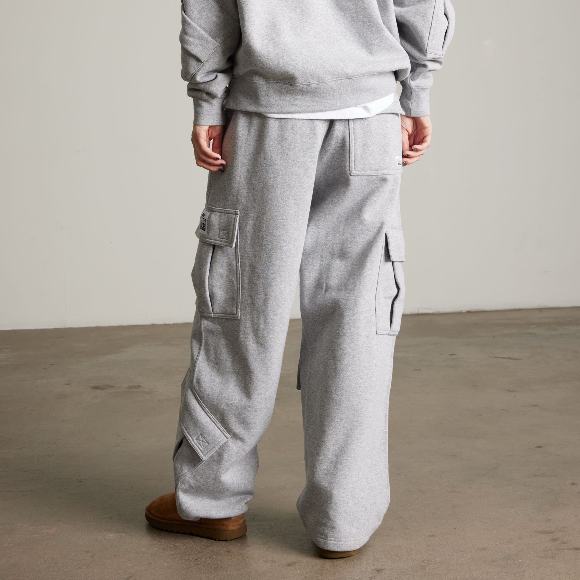 Huf x PROCLUB Multi Pocket Pant Heather Grey