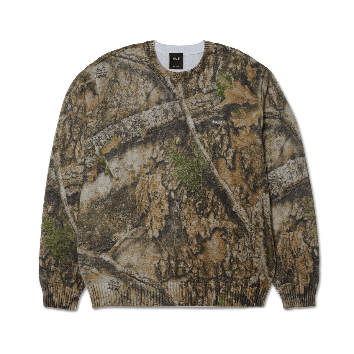 Huf x Realtree Crewneck Sweater