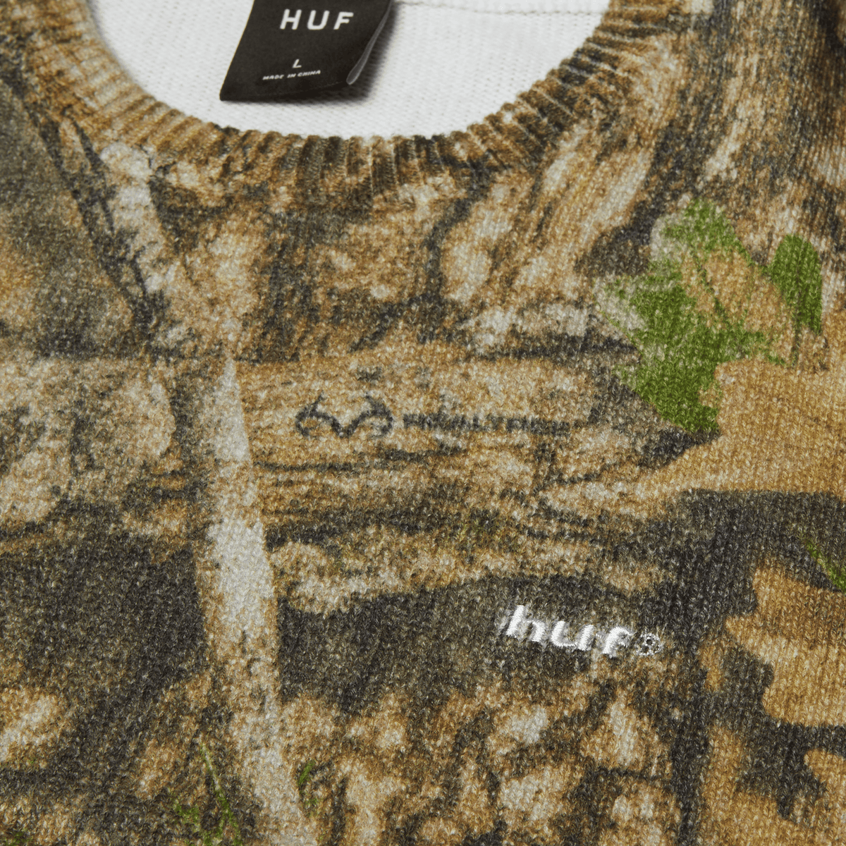 Huf x Realtree Crewneck Sweater
