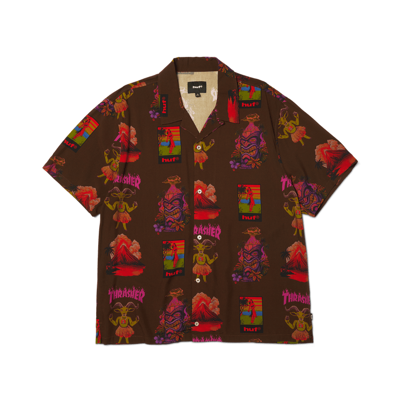 HUF x Thrasher Hawaiian Shirt - Multi