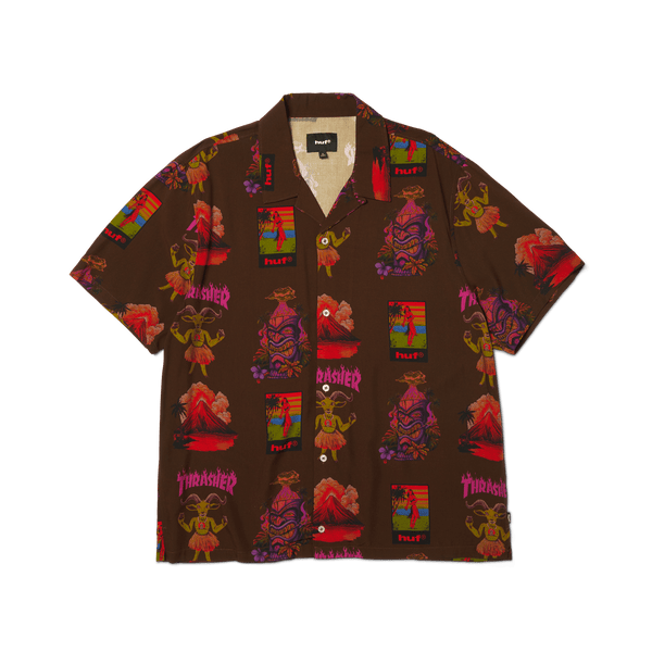 HUF x Thrasher Hawaiian Shirt - Multi