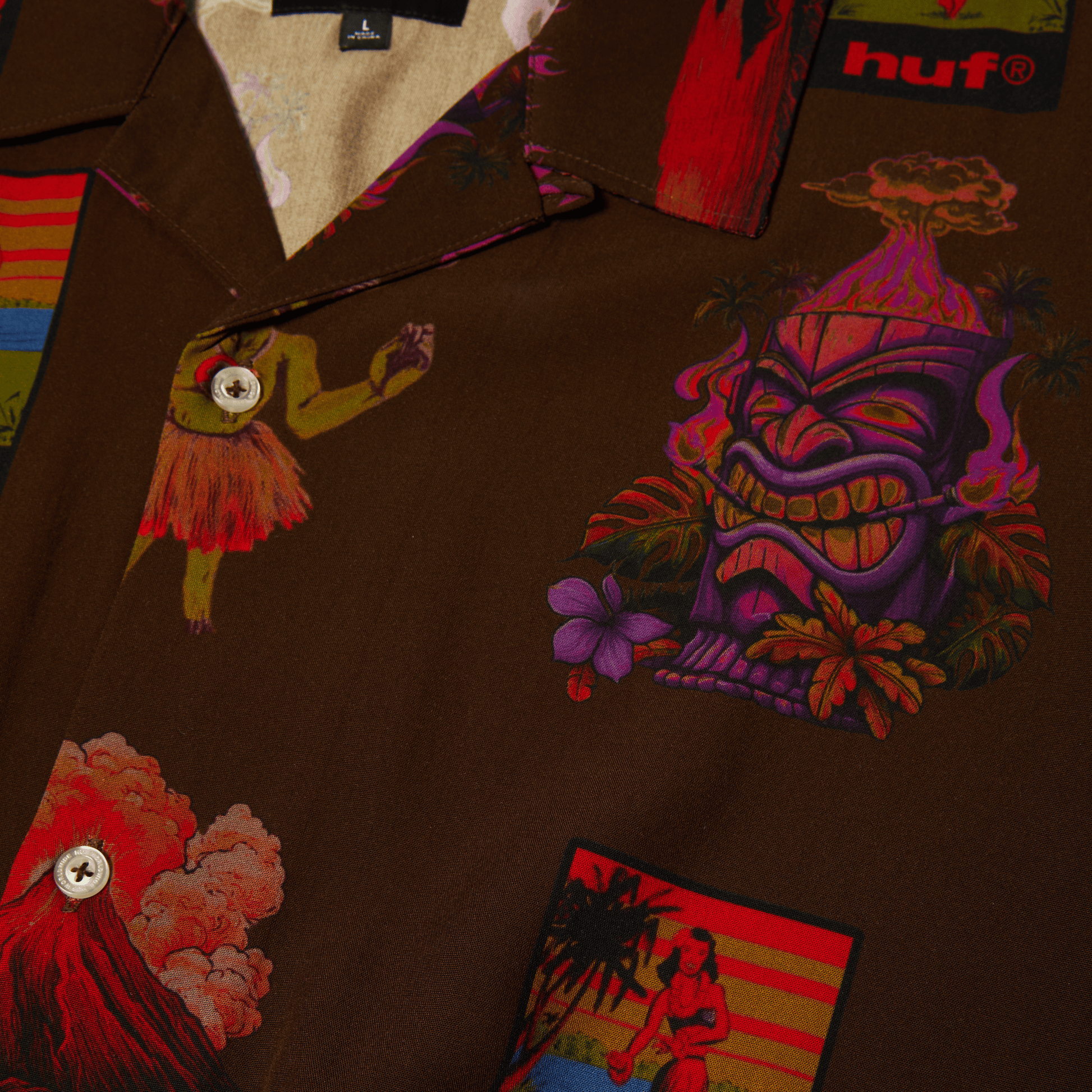 HUF x Thrasher Hawaiian Shirt - Multi