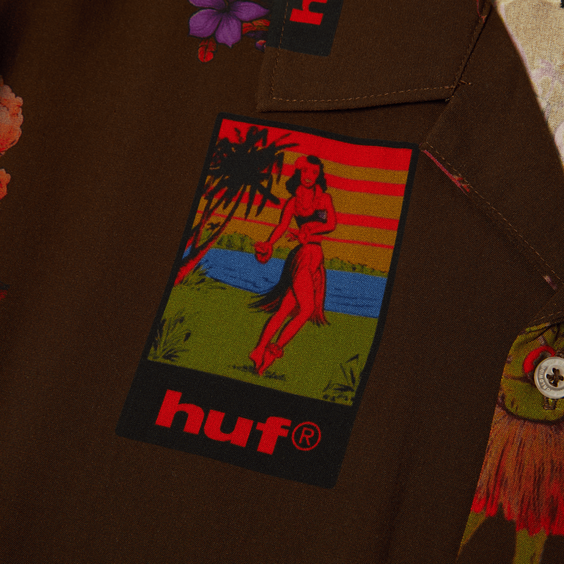 HUF x Thrasher Hawaiian Shirt - Multi