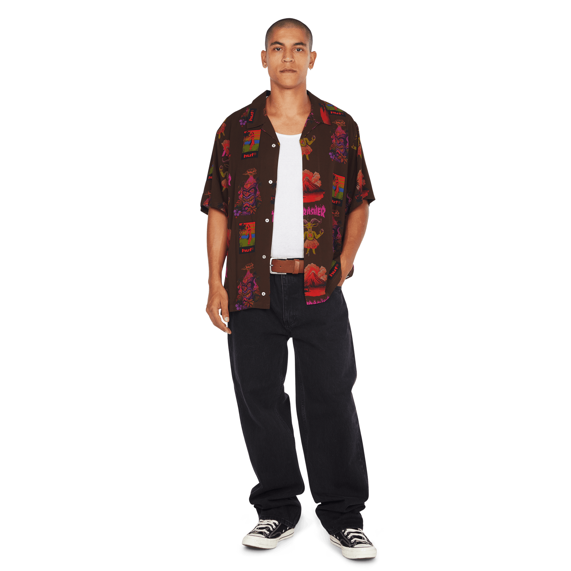HUF x Thrasher Hawaiian Shirt - Multi