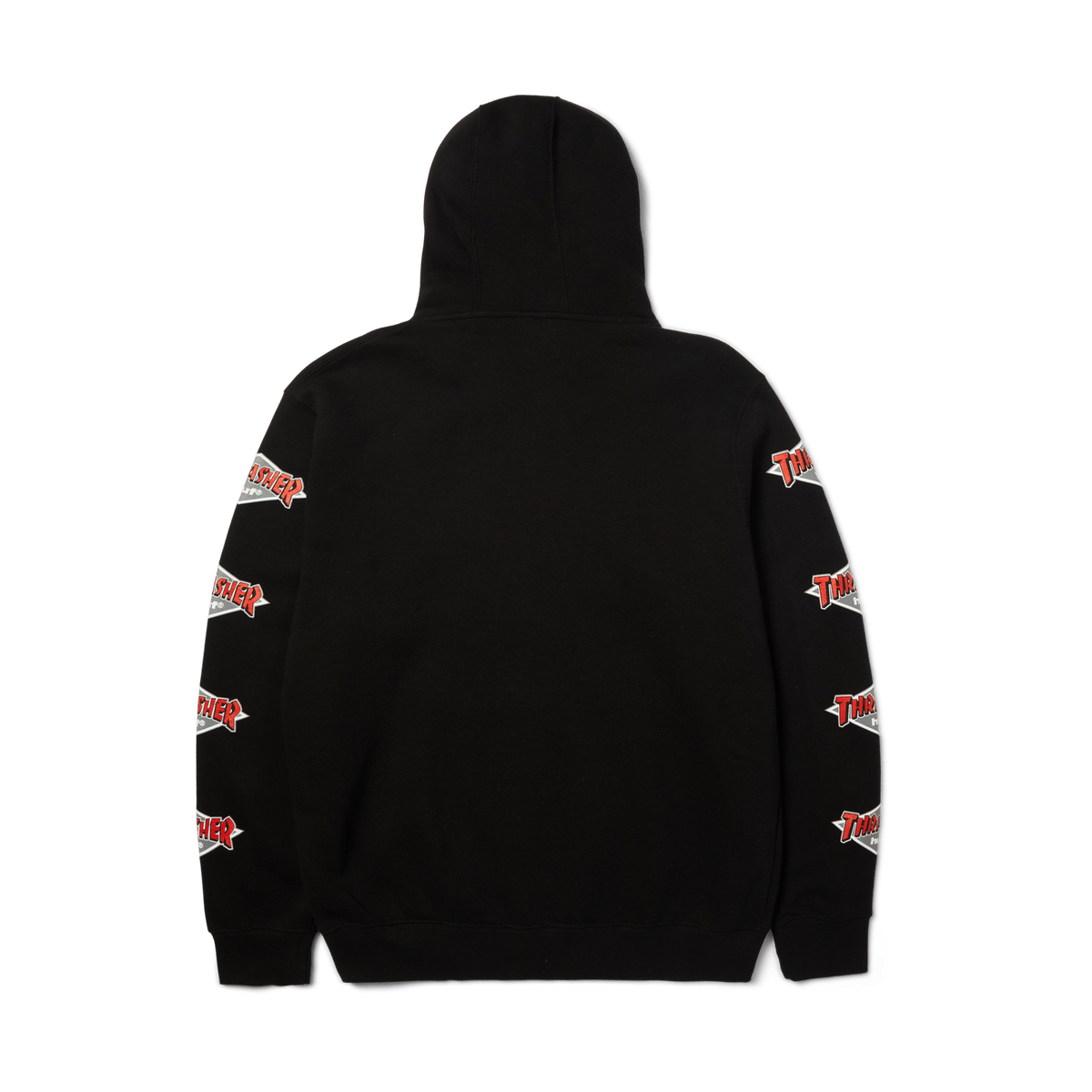 HUF x Thrasher Logo Hoodie - Black
