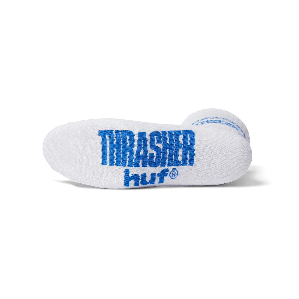 HUF x Thrasher Logo Sock - White
