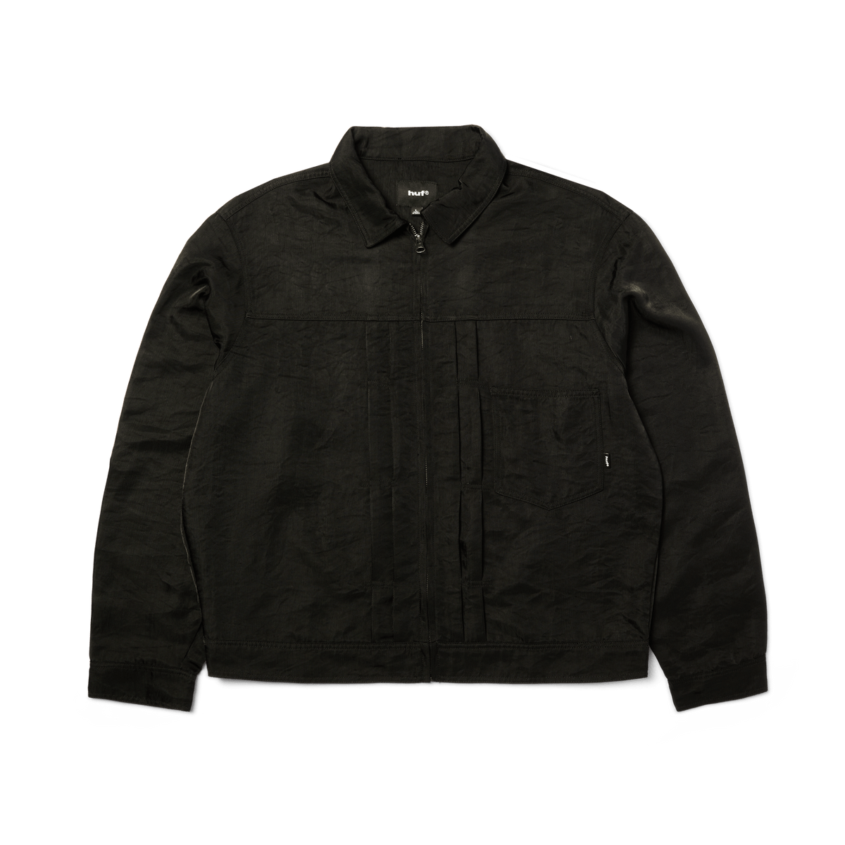 HUF x Thrasher Trucker Jacket - Black