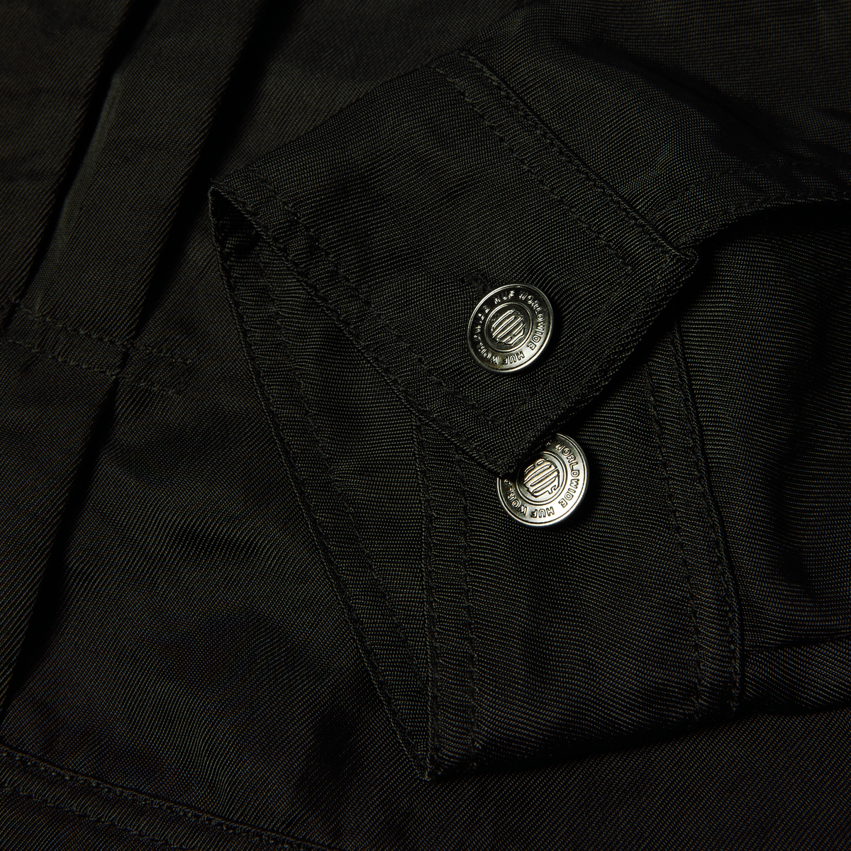 HUF x Thrasher Trucker Jacket - Black