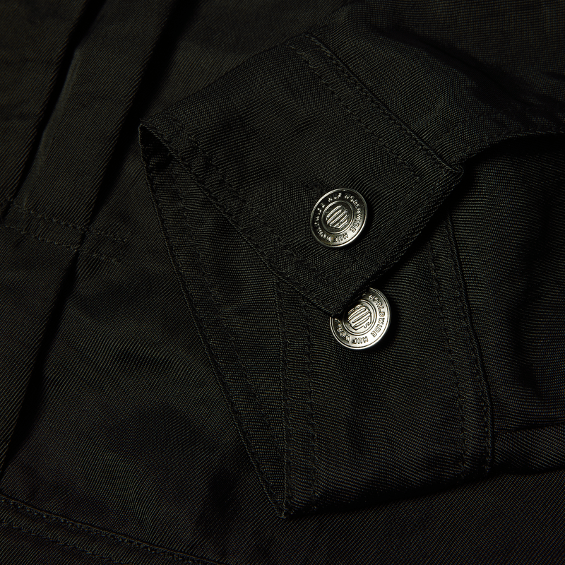 HUF x Thrasher Trucker Jacket - Black