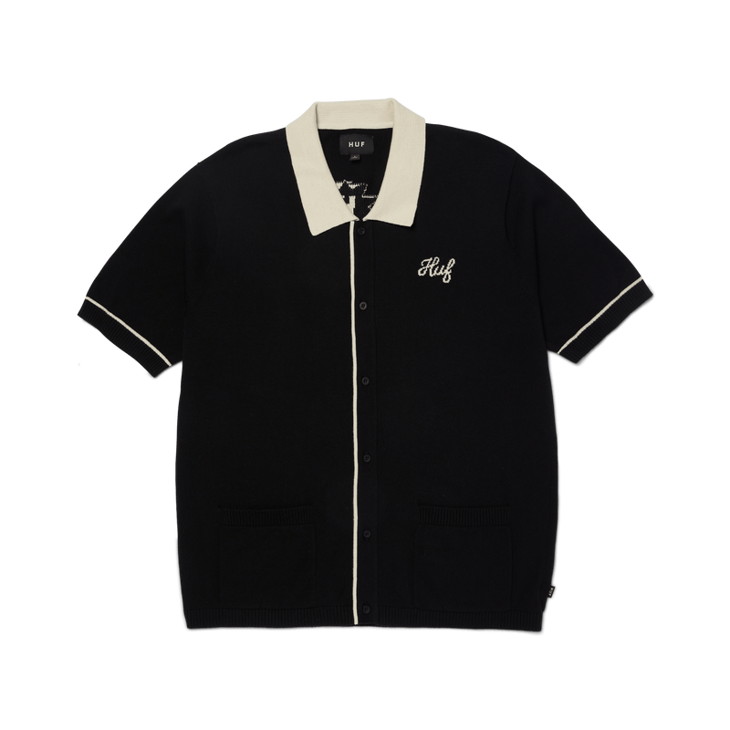 Huf Icarus Knit Top Black
