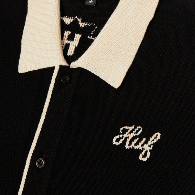 Huf Icarus Knit Top Black