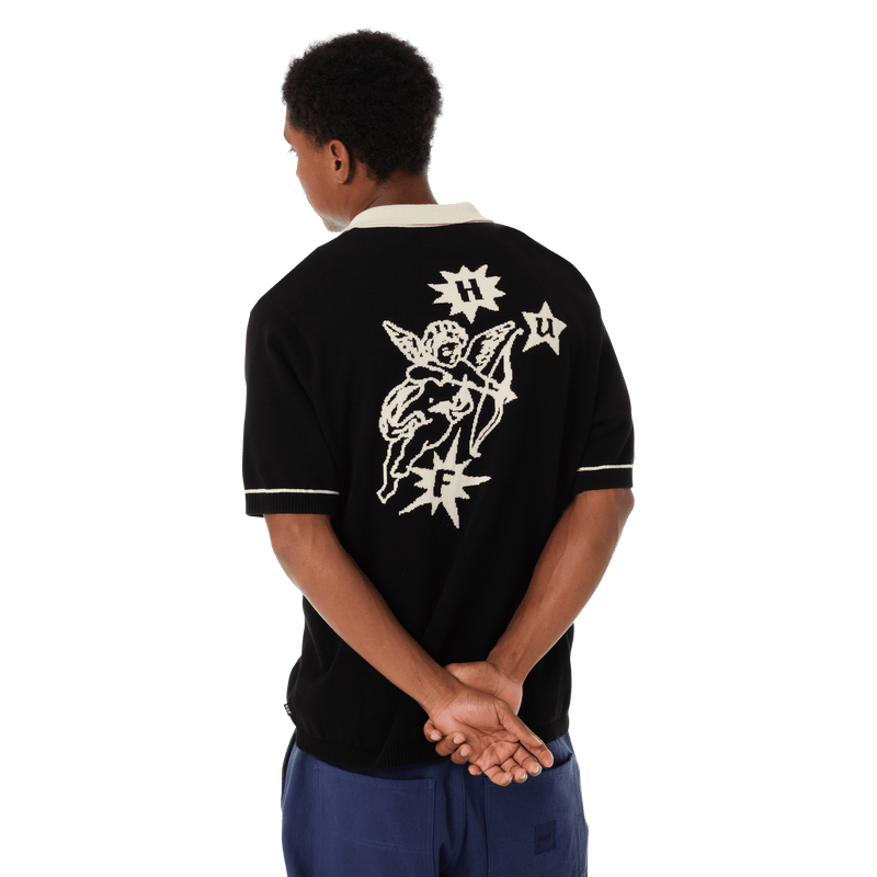 Huf Icarus Knit Top Black