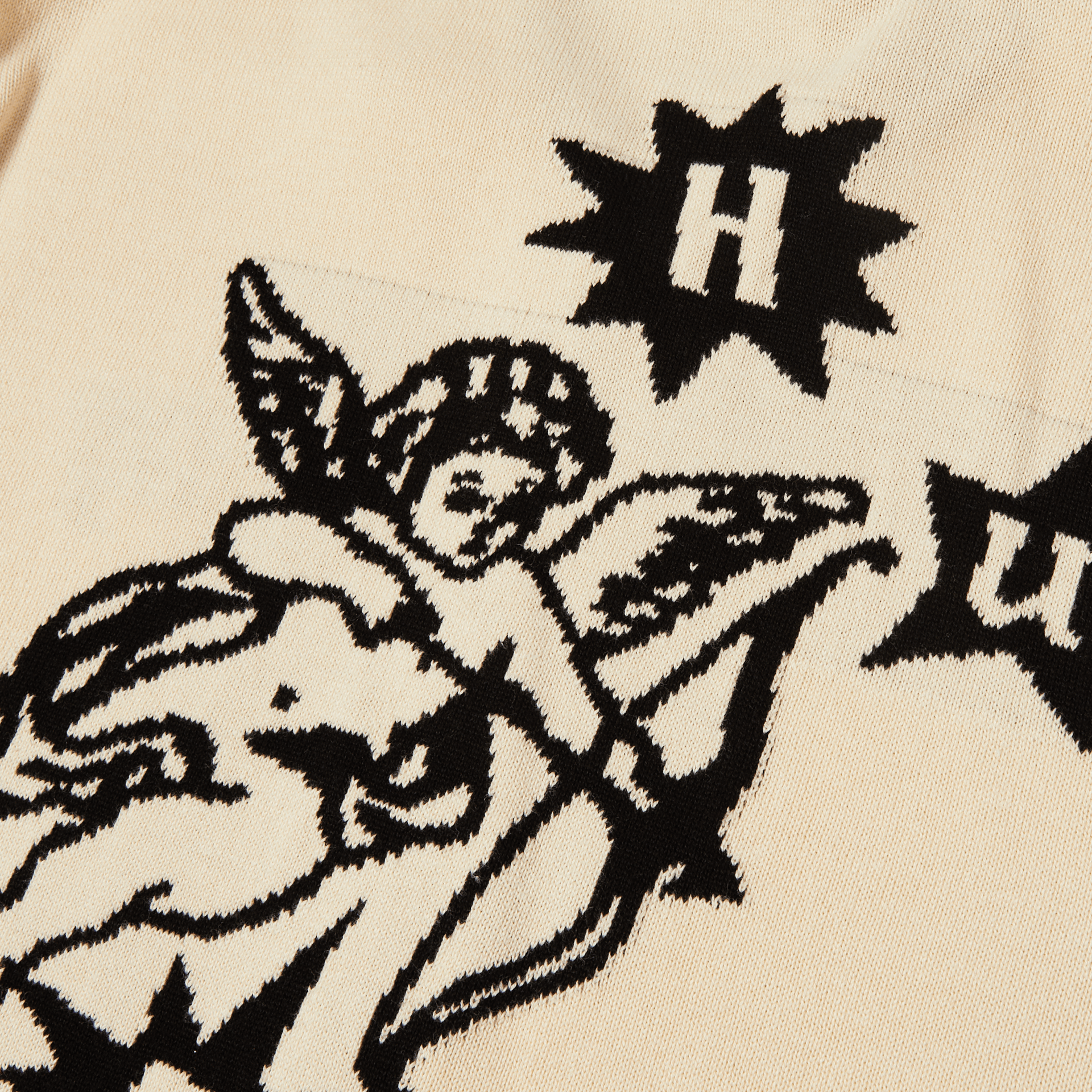 Huf Icarus Knit Top Natural