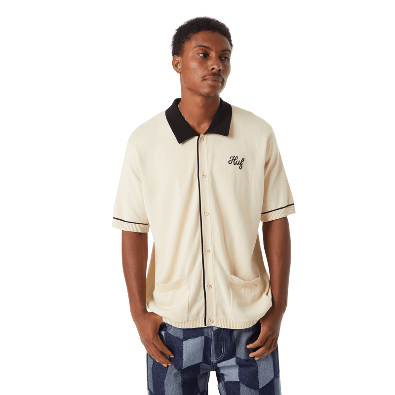 Huf Icarus Knit Top Natural
