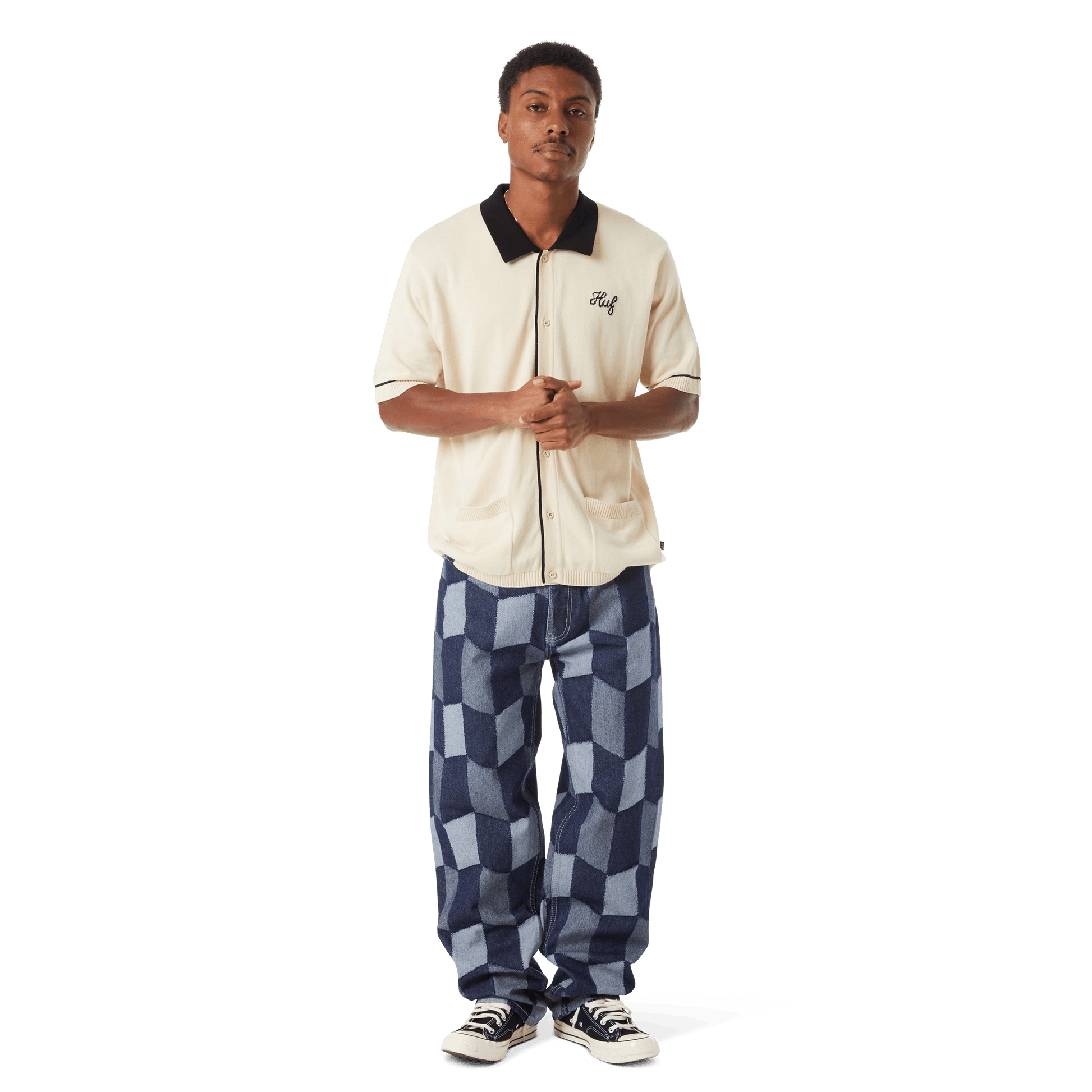 Huf Icarus Knit Top Natural