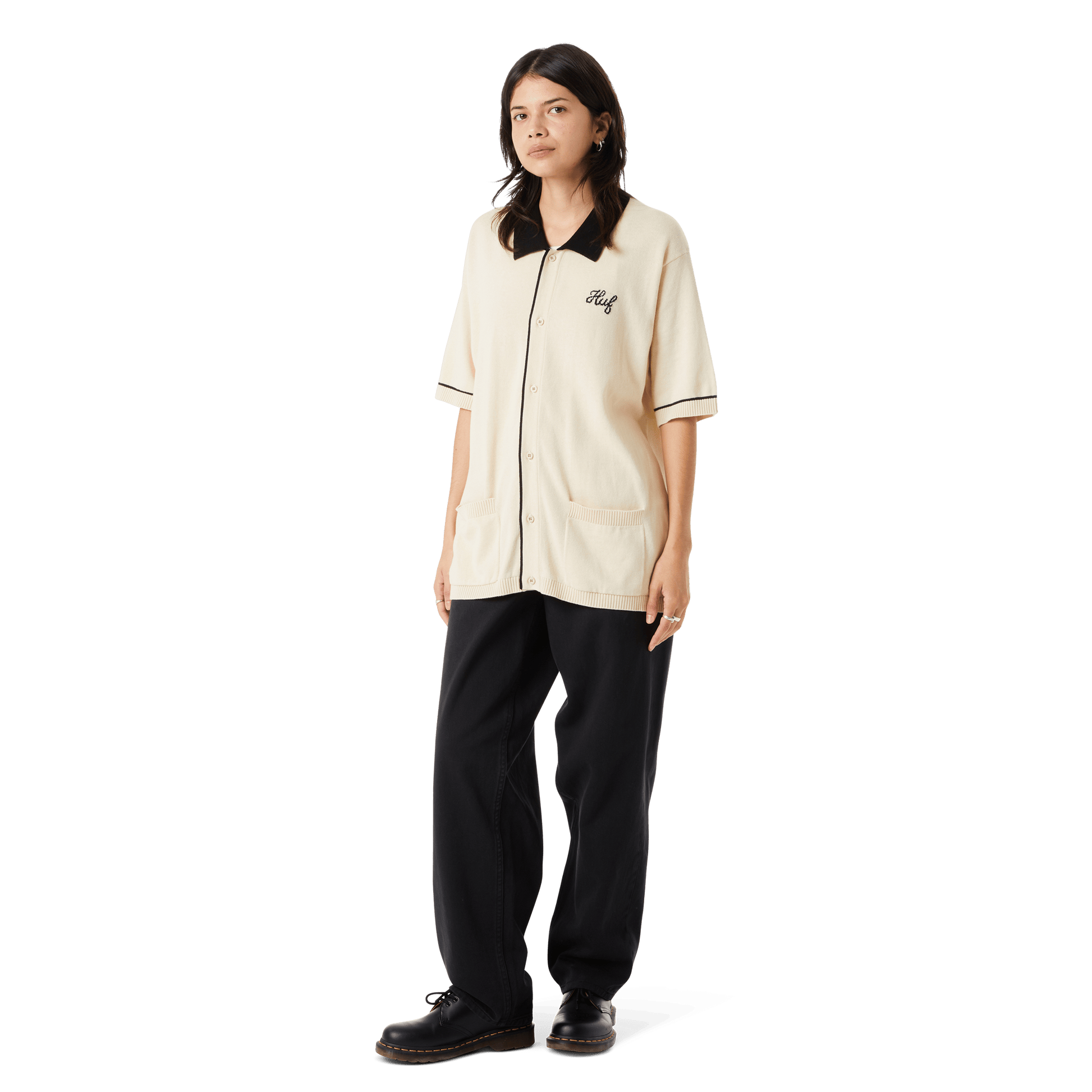 Huf Icarus Knit Top Natural