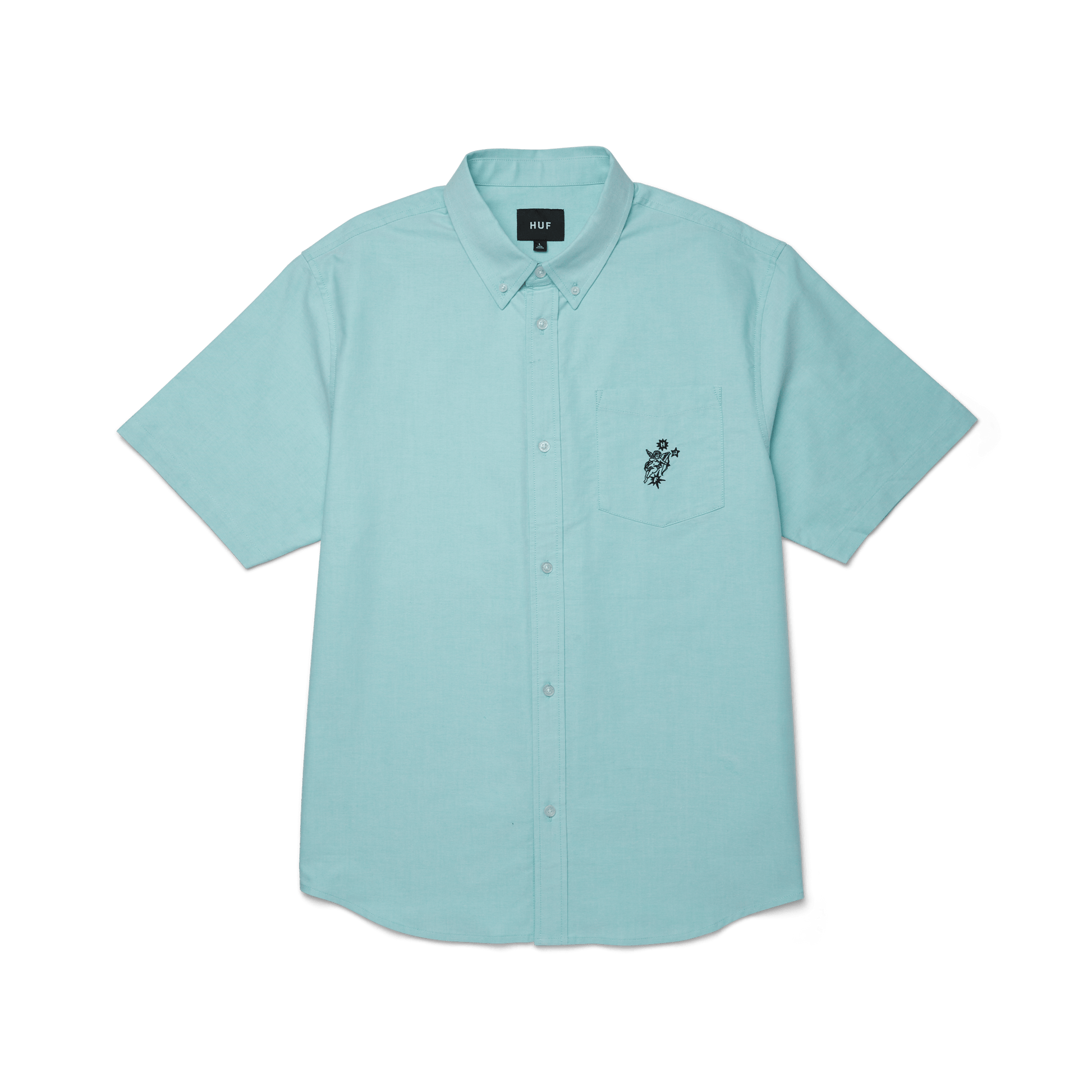 Huf Icarus Oxford Shirt Jade