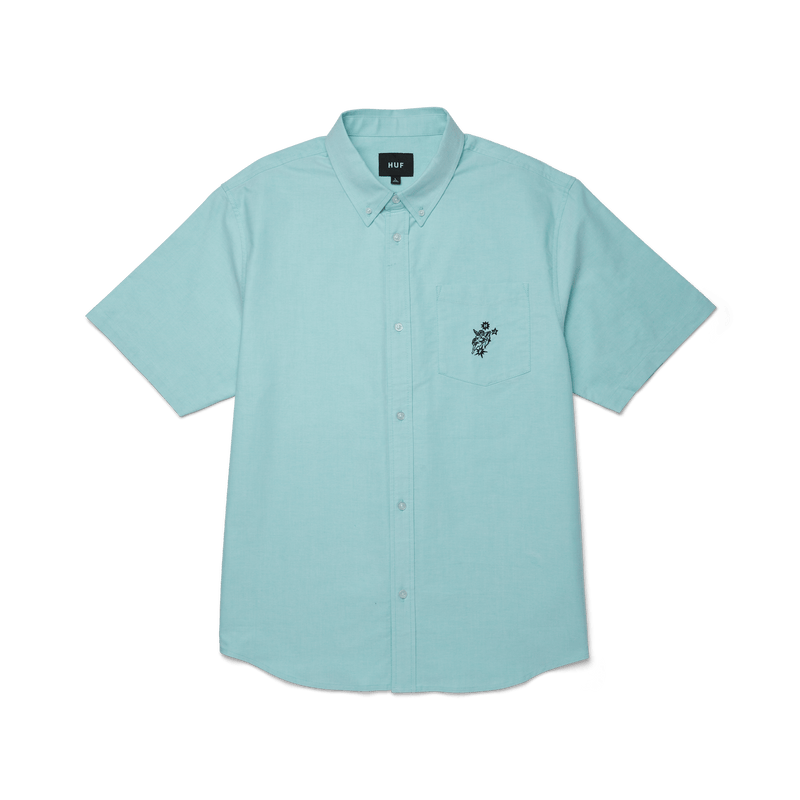 Huf Icarus Oxford Shirt Jade