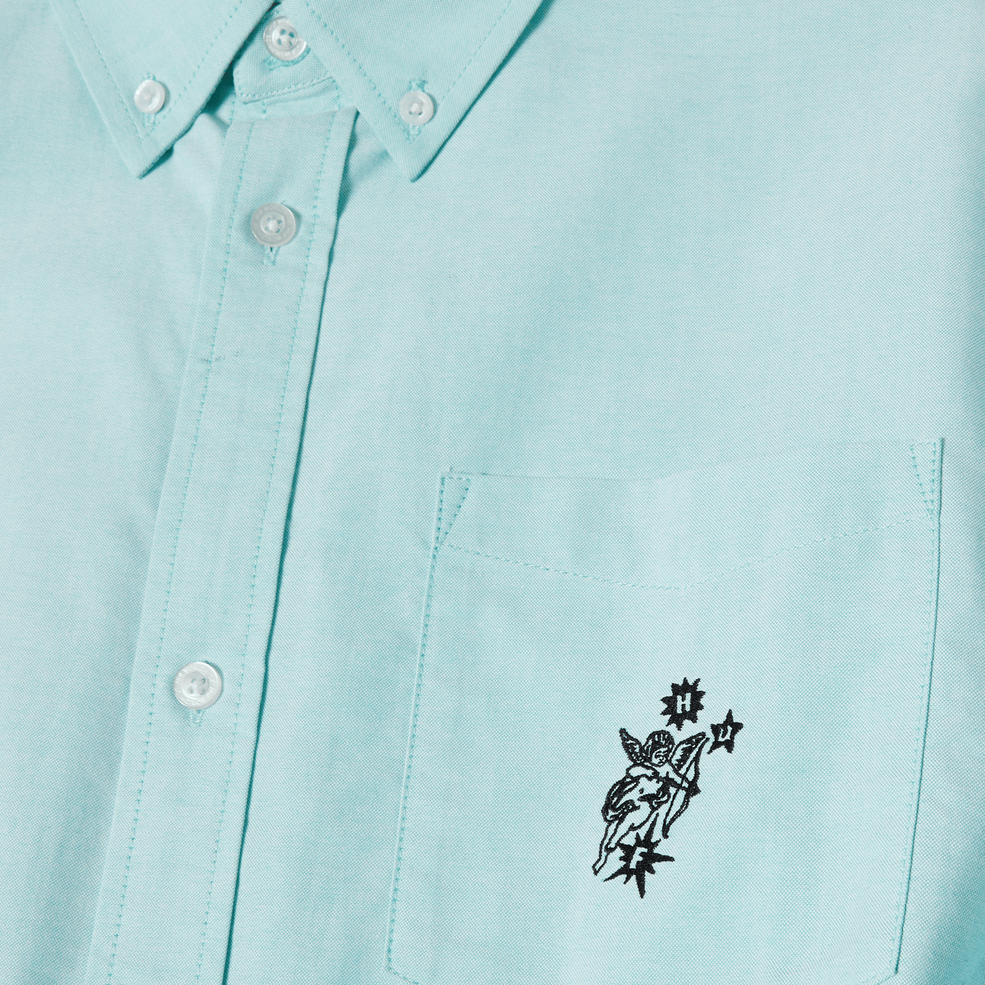 Huf Icarus Oxford Shirt Jade