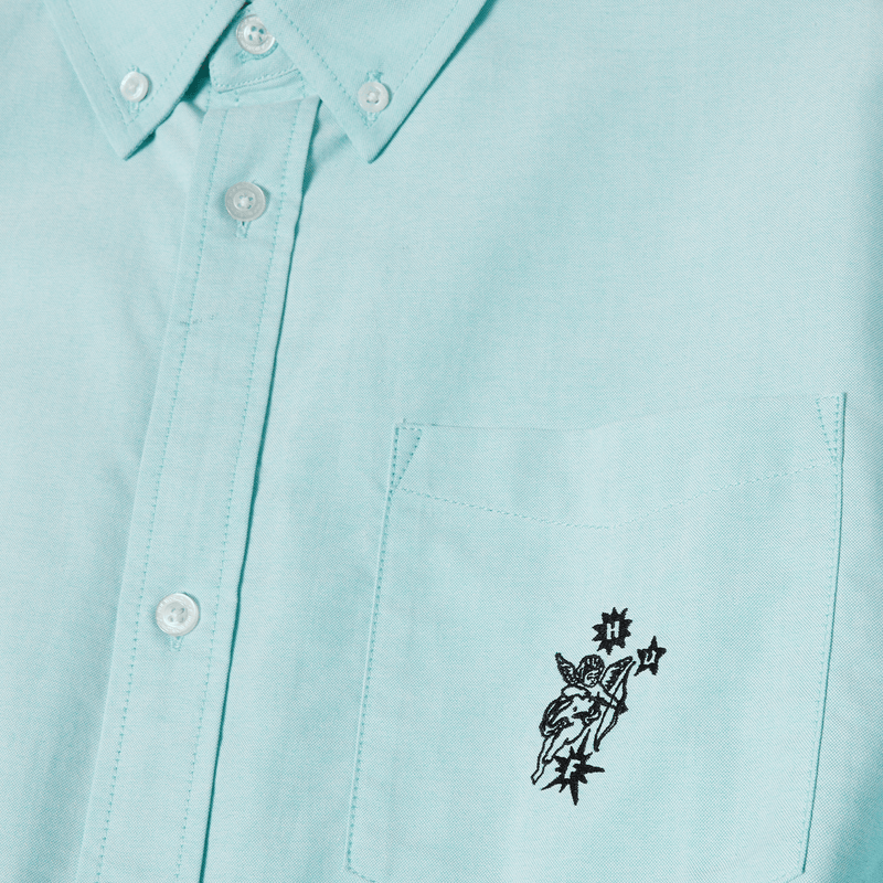 Huf Icarus Oxford Shirt Jade