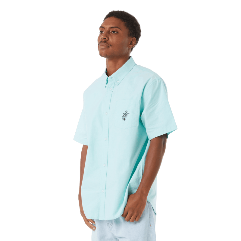 Huf Icarus Oxford Shirt Jade