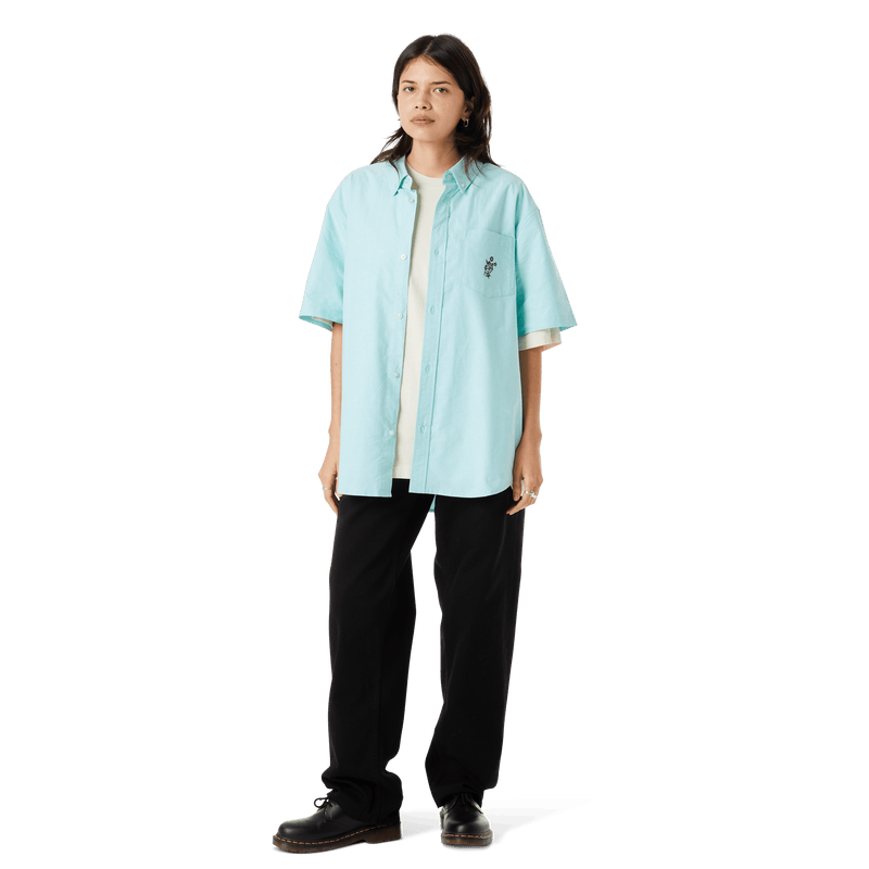 Huf Icarus Oxford Shirt Jade