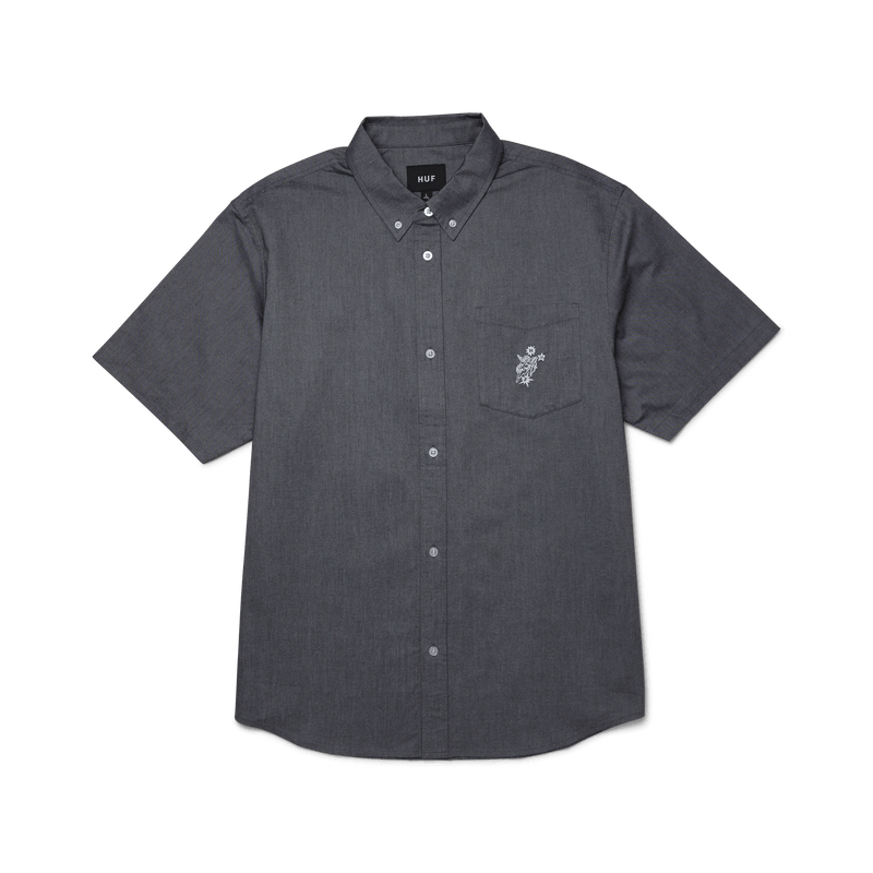 Huf Icarus Oxford Shirt Black