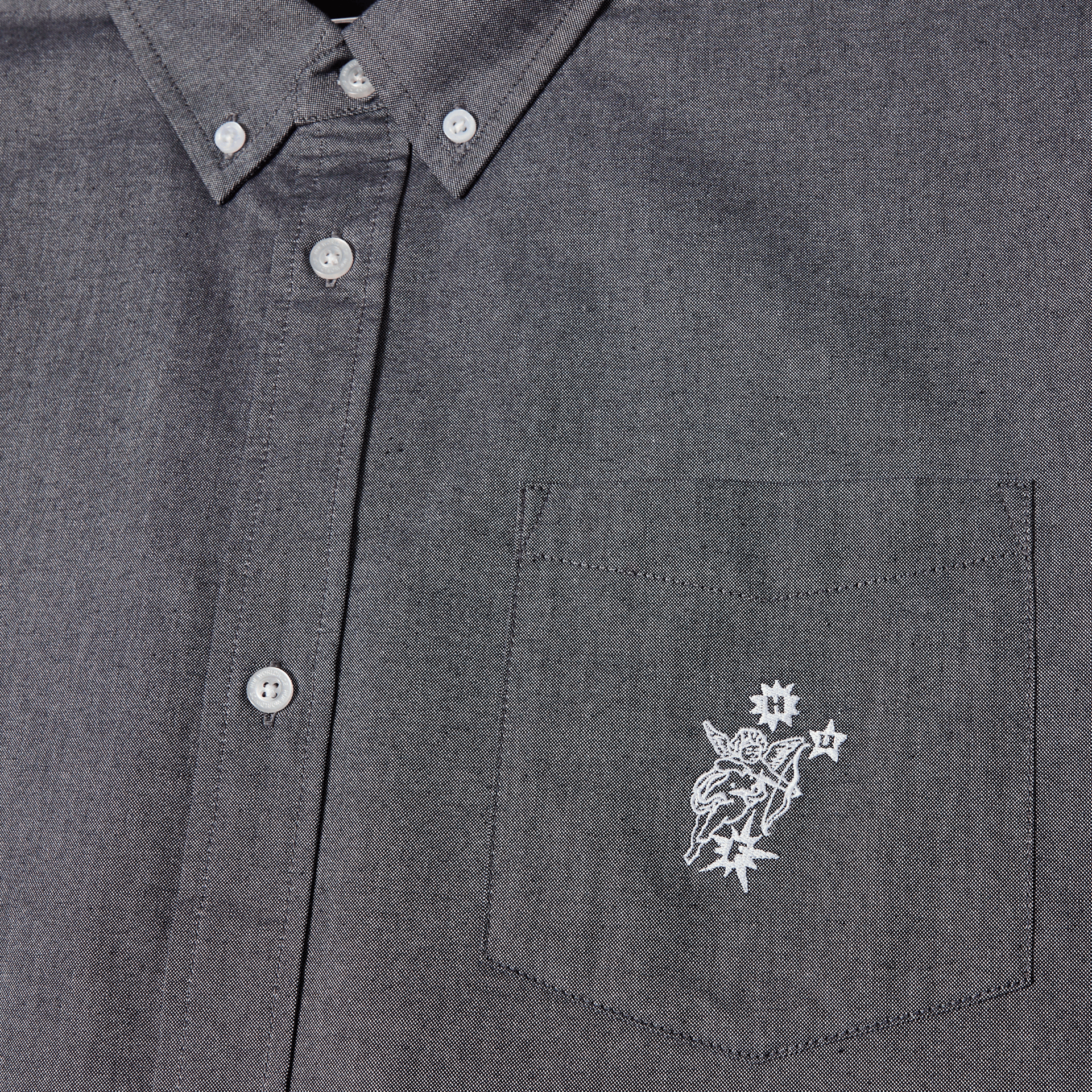 Huf Icarus Oxford Shirt Black