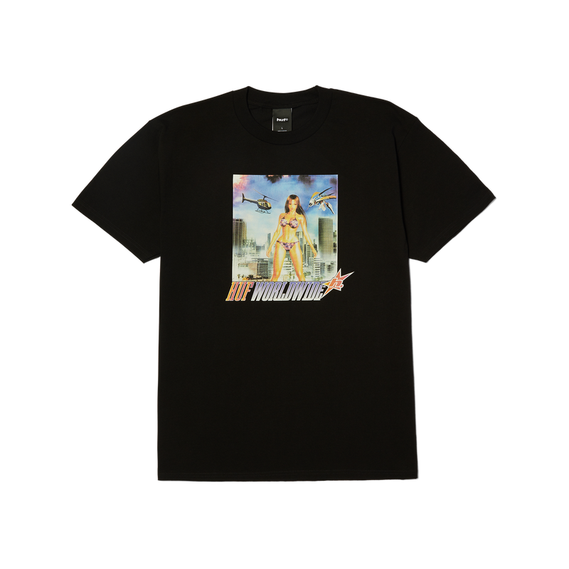 Huf In The Skies T-Shirt Black