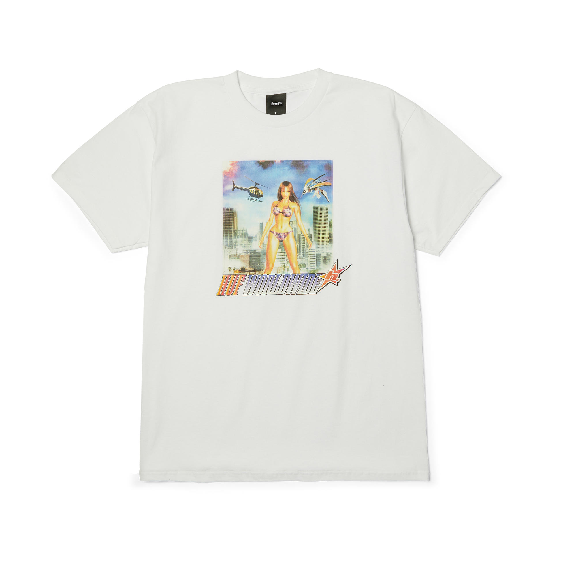 Huf In The Skies T-Shirt White