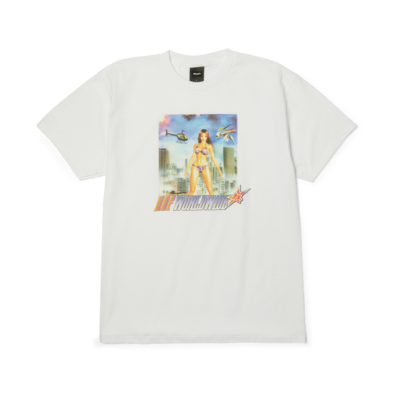 Huf In The Skies T-Shirt White