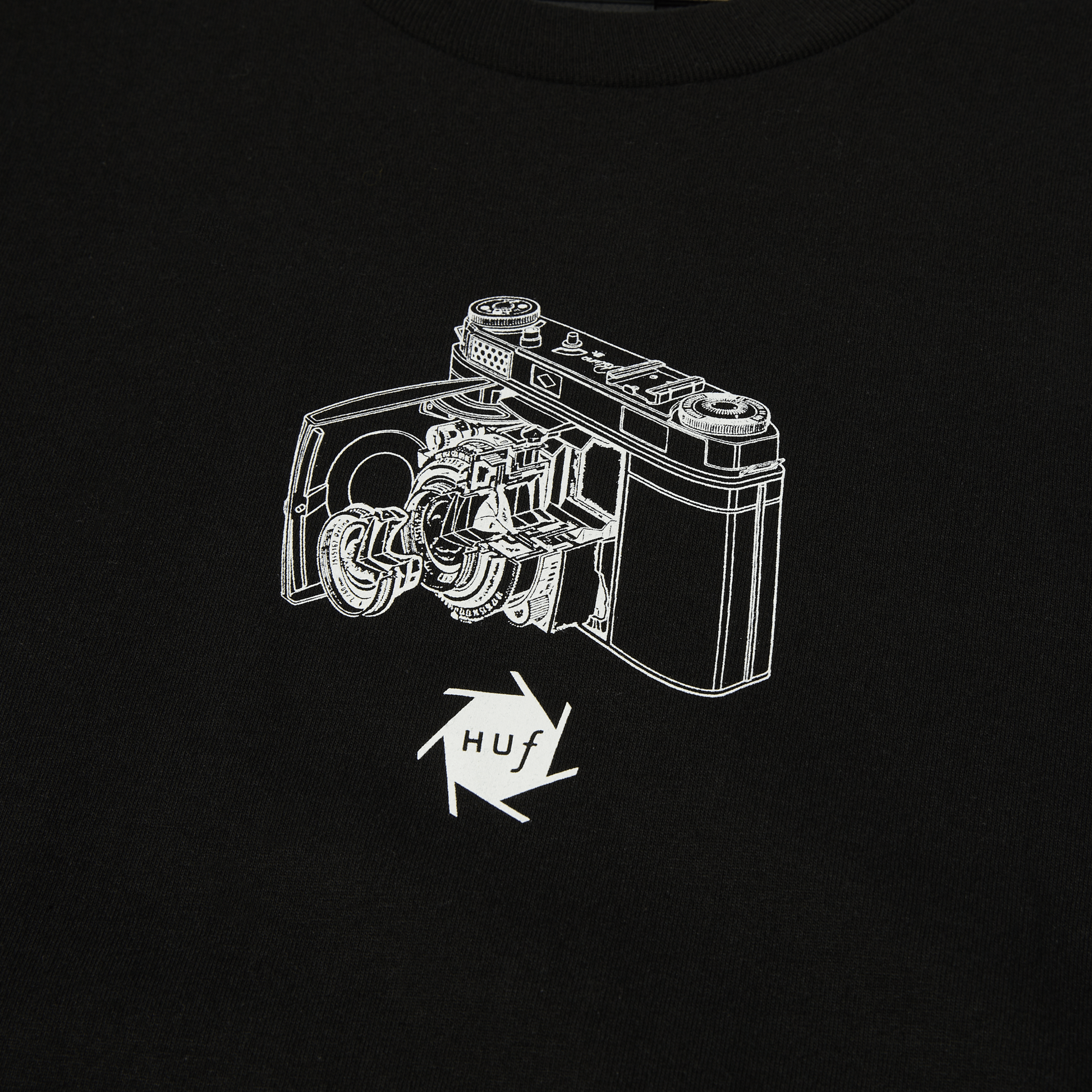 Huf x Kodak Inner Vision Long Sleeve T-Shirt Black