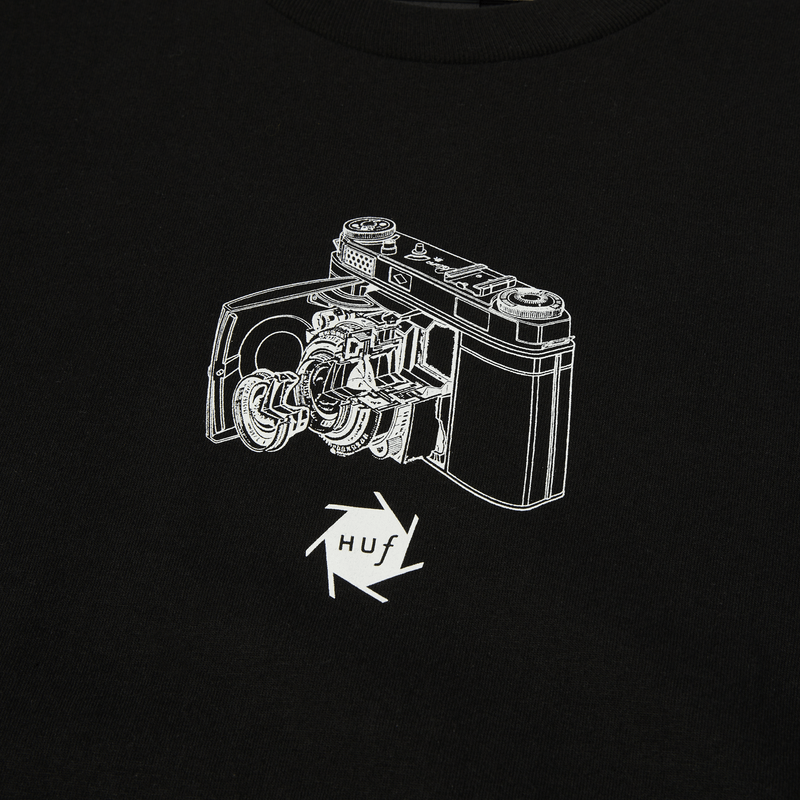 Huf x Kodak Inner Vision Long Sleeve T-Shirt Black
