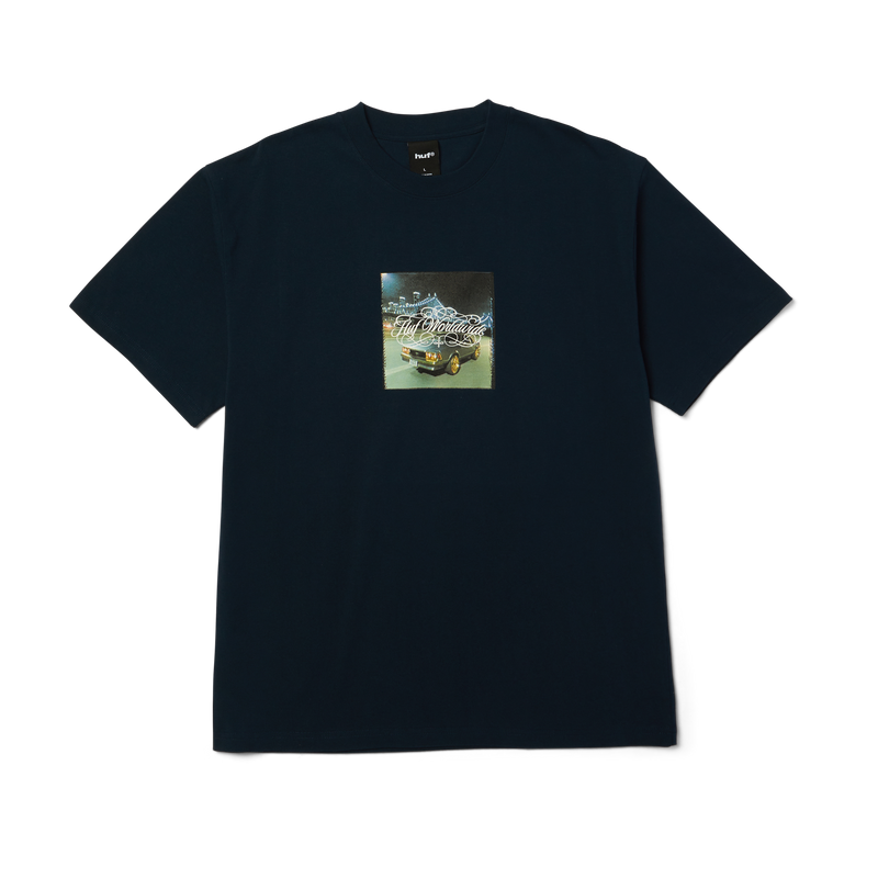 HUF International Luxury T-Shirt Navy