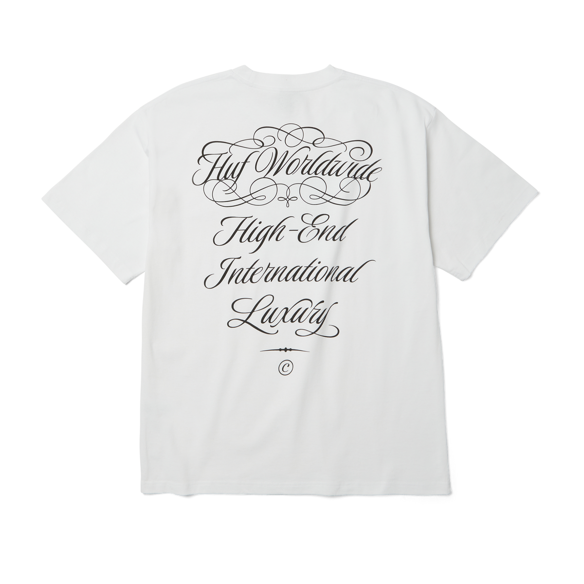HUF International Luxury T-Shirt White