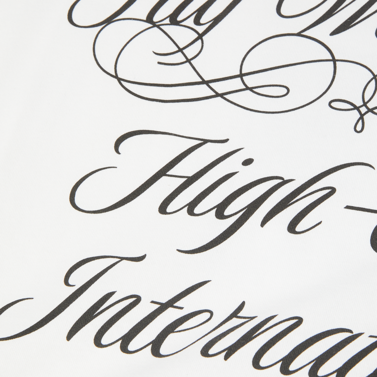 HUF International Luxury T-Shirt White