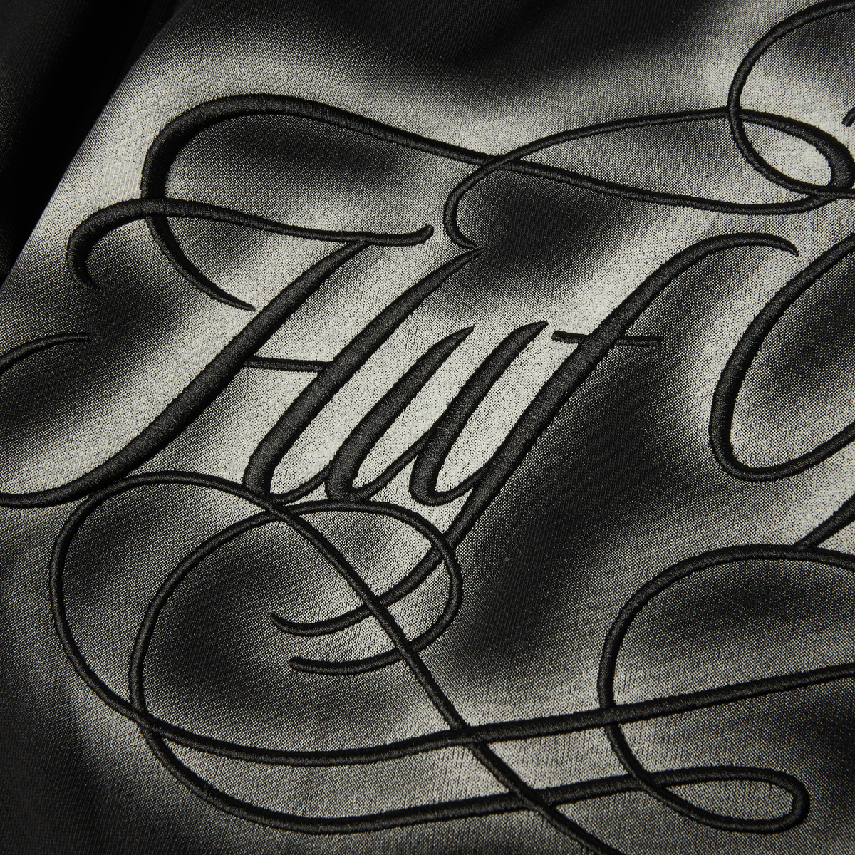 HUF International Luxury Full-Zip Hoodie Black