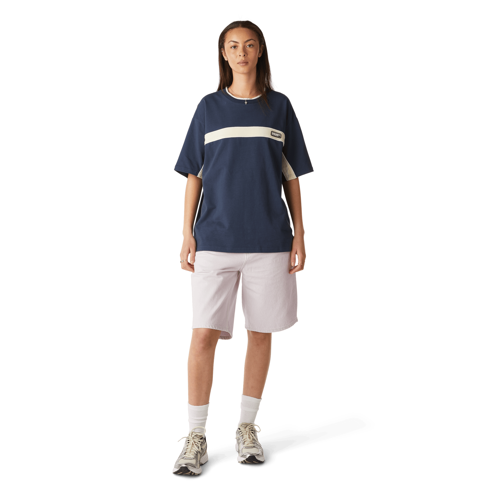 Huf Interstate Knit Boxy Top Defender Blue