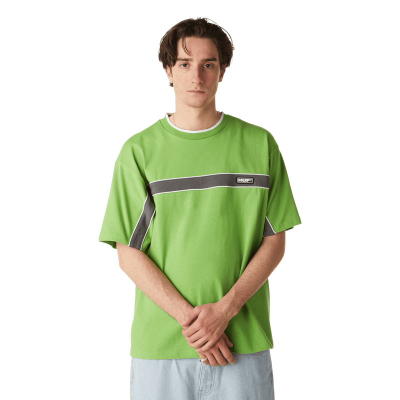 Huf Interstate Knit Boxy Top Green Apple