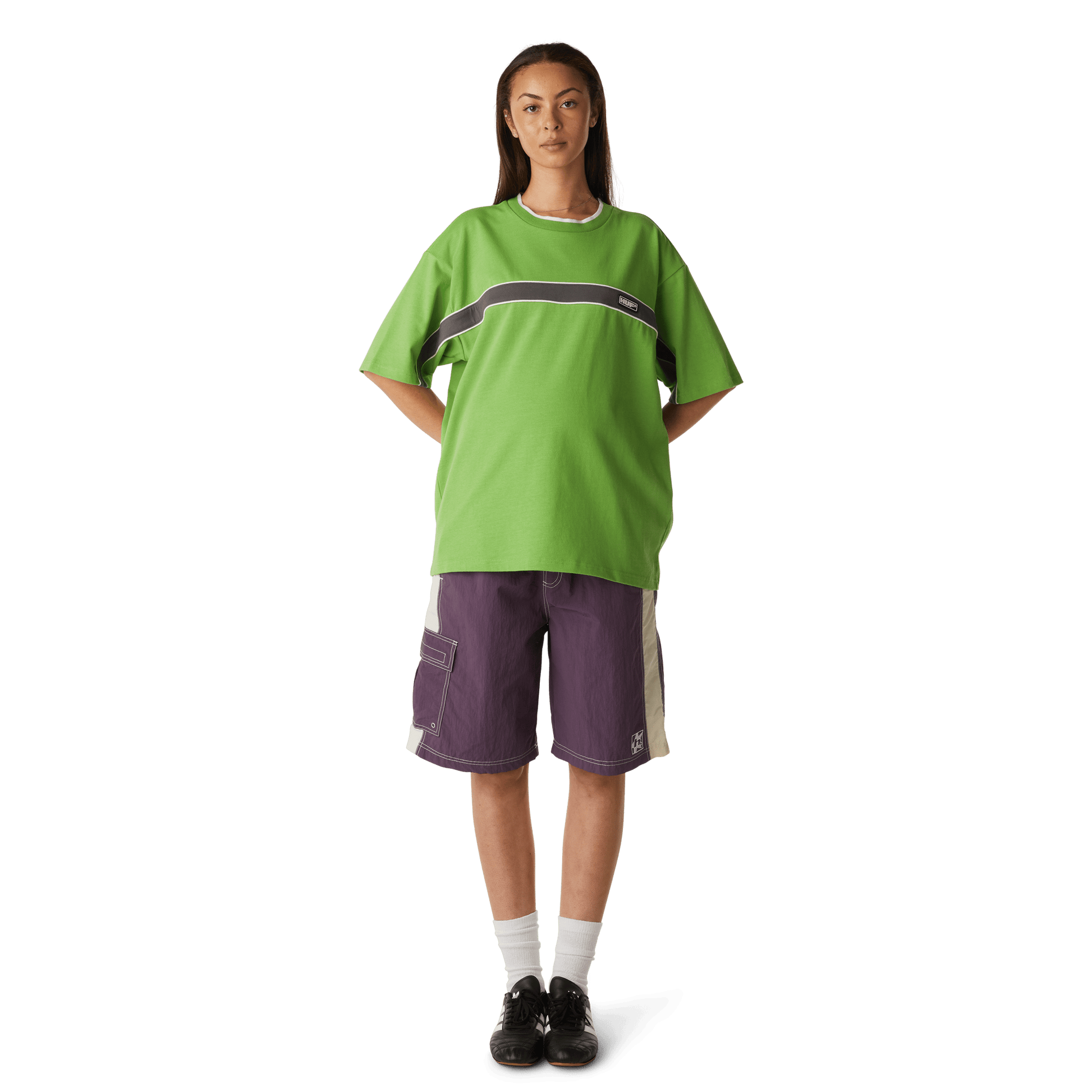 Huf Interstate Knit Boxy Top Green Apple