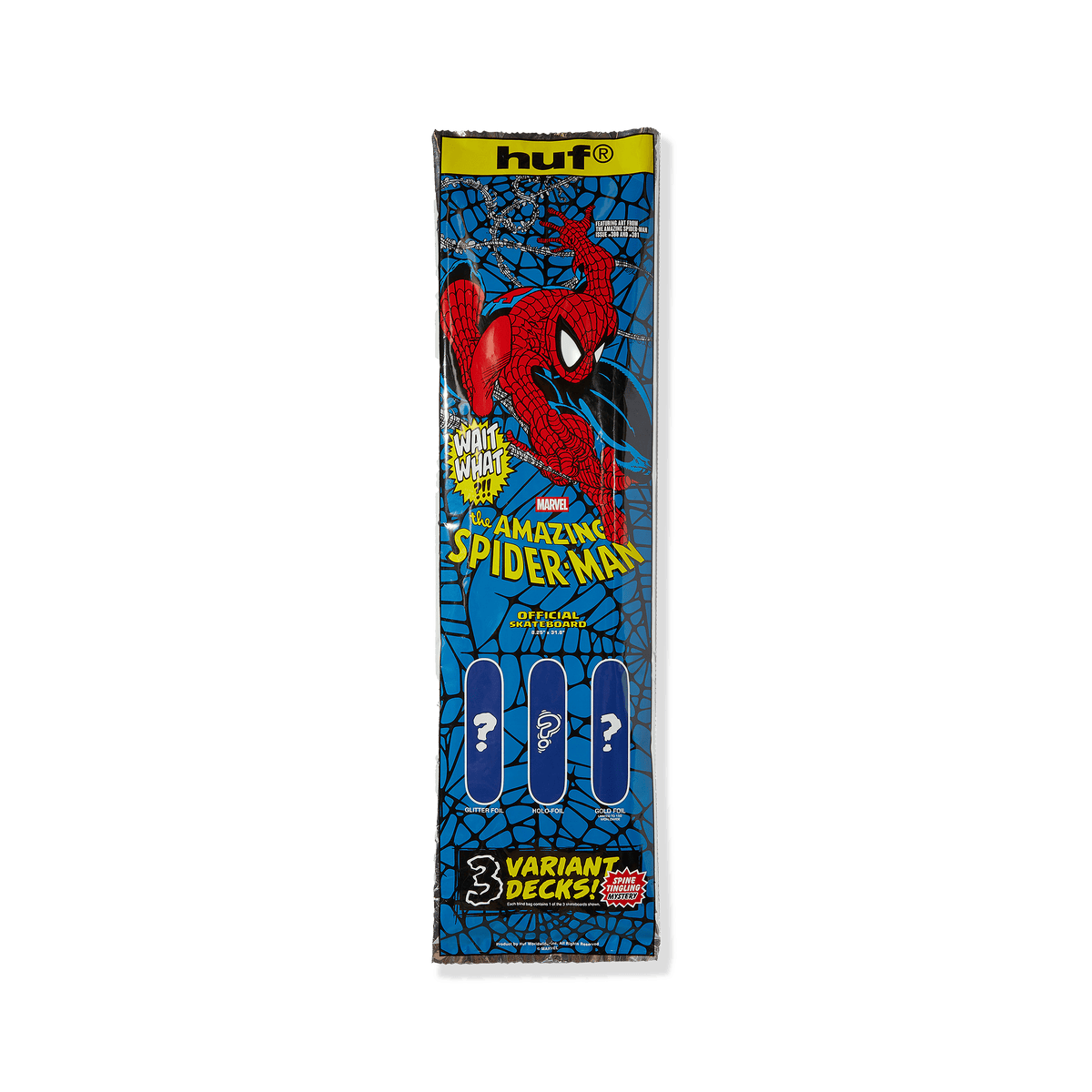HUF x Marvel Spider-Man Issue 300 Blind Bag Decks Multi