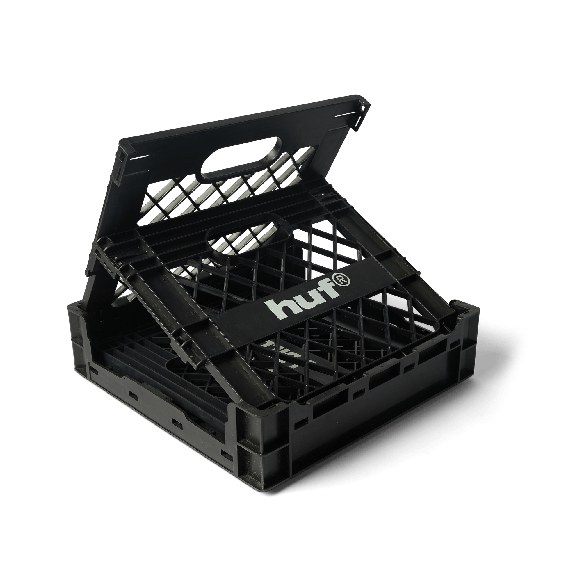 Huf x J Dilla Collapsible Record Crate Black
