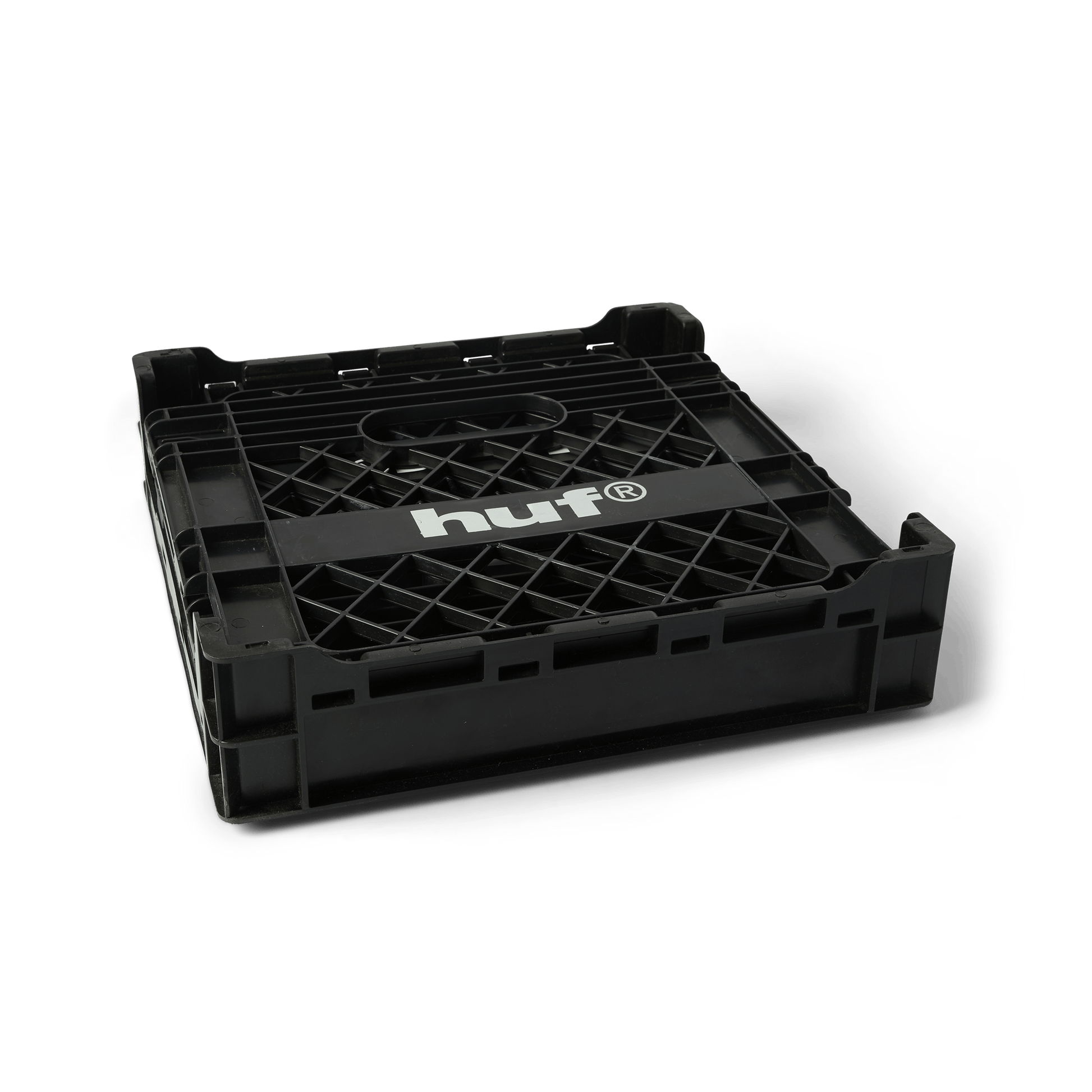 Huf x J Dilla Collapsible Record Crate Black