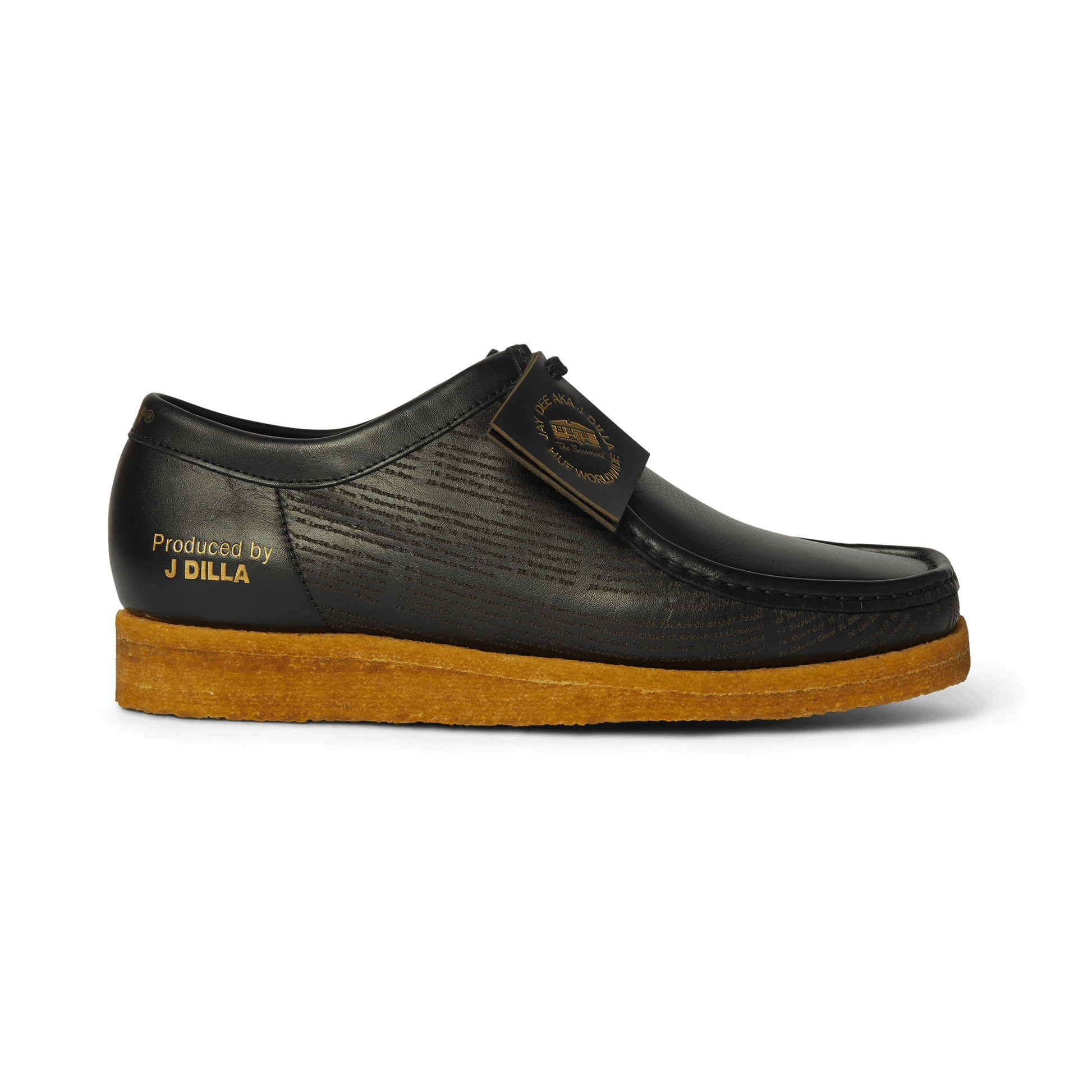 Huf x J Dilla P204 Padmore Barnes Black Leather